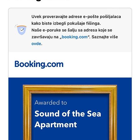Sound Of The Sea Apartment Светі-Стефан Екстер'єр фото